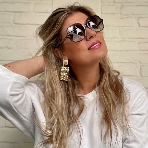 Final Price! Celine CL40244U 52F Brown Sunglasses - Picture 3 of 10